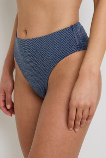 NINON Maillot de bain culotte haute BLEU