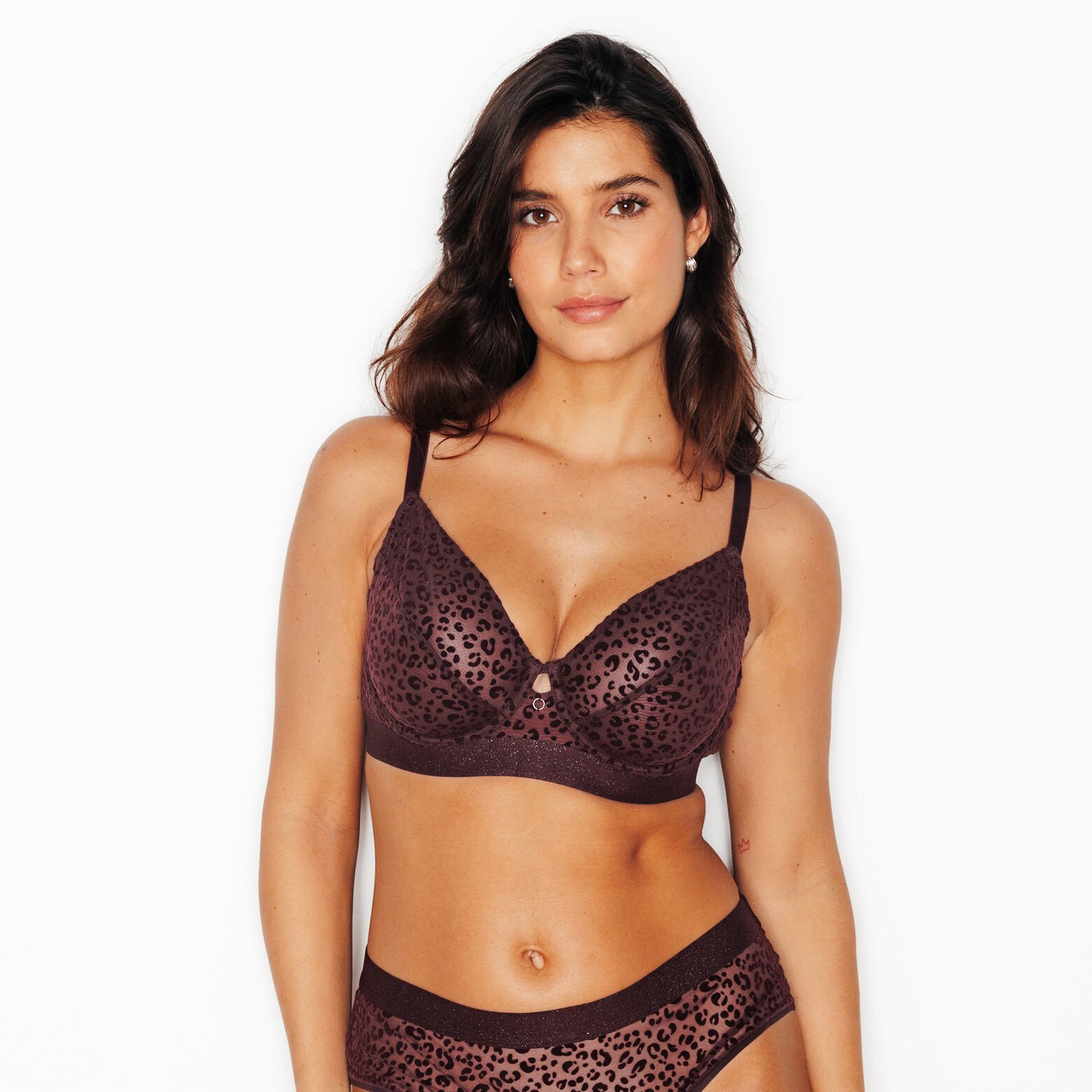 HARMONIE SOUTIEN-GORGE EMBOITANT MARRON