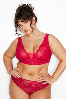 ISMA SOUTIEN-GORGE SANS ARMATURES ROSE