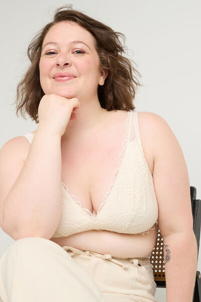 SOUTIEN-GORGE FOULARD POST-OP ECRU