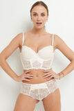 TINA SHORTY DENTELLE BLANC