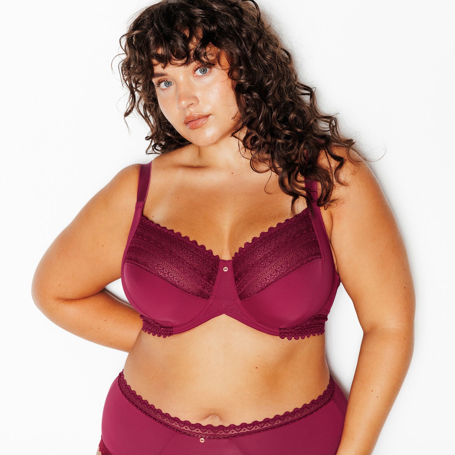 DOUCE SOUTIEN-GORGE GRANDE TAILLE BORDEAUX
