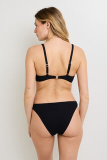 MALOU Maillot de bain culotte midi NOIR