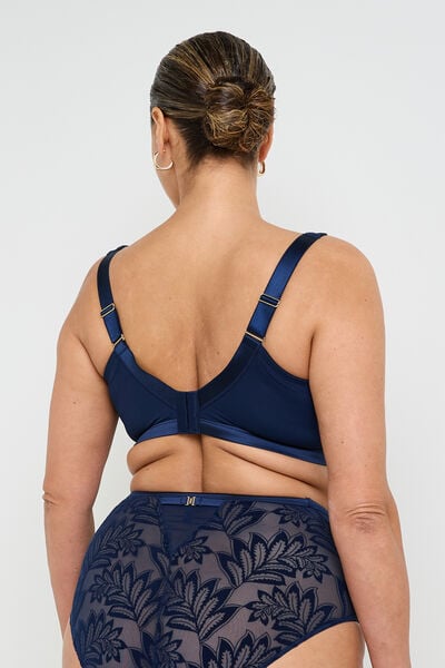 SOUTIEN-GORGE SANS ARMATURES MARINE