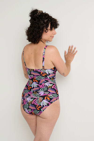 LAVANDE MAILLOT DE BAIN 1 PIECE POST OP NOIR
