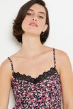 SYARA TOP NOIR/ROSE