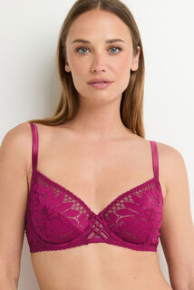FIRE SOUTIEN-GORGE EMBOITANT DENTELLE  ROSE