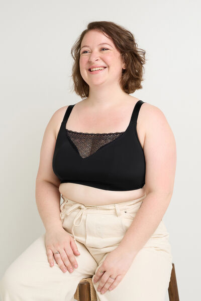 SOUTIEN-GORGE POST OPERATOIRE NOIR