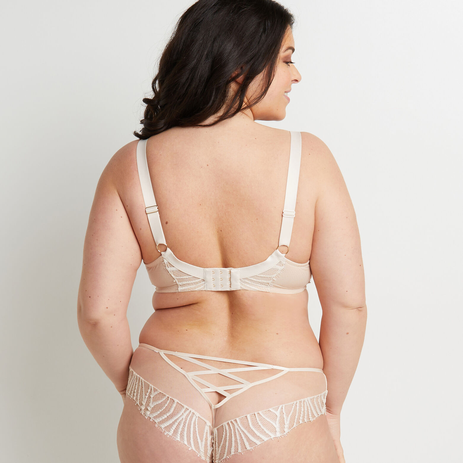DAVINA SOUTIEN-GORGE GRANDS BONNETS ECRU