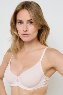 GWEN SOUTIEN-GORGE EMBOITANT DENTELLE POUDRE