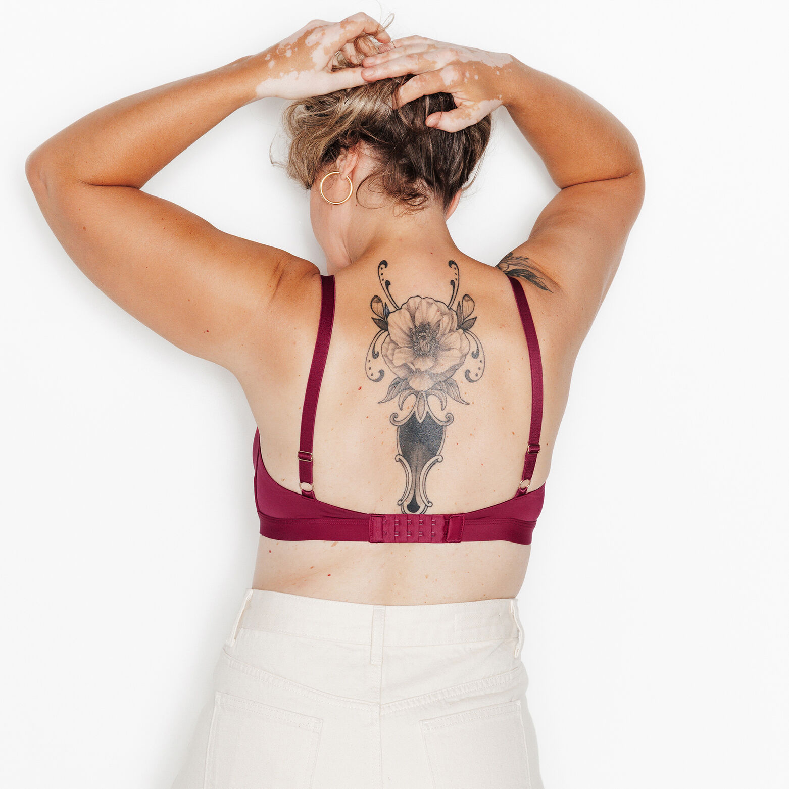DOUCE Soutien-gorge Post op&eacute;ratoire Triangle BORDEAUX