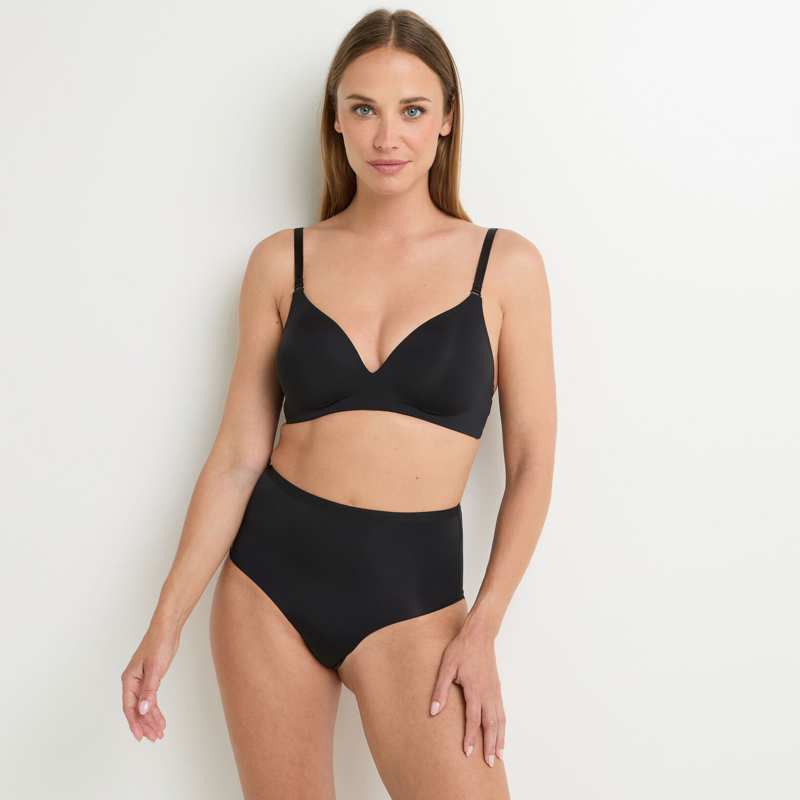 PERFECT CULOTTE TAILLE HAUTE MICROFIBRE NOIR