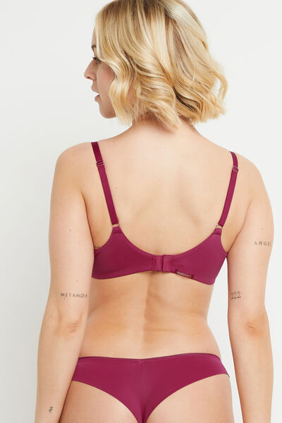 SYARA SOUTIEN-GORGE AMPLI EMBOITANT PRUNE