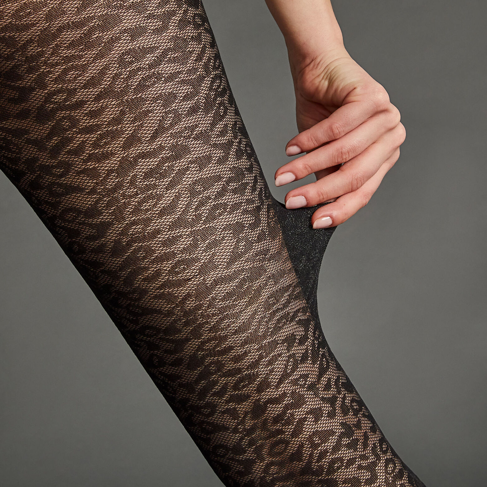 ALESSIA COLLANT FANTAISIE 50 DENIERS NOIR