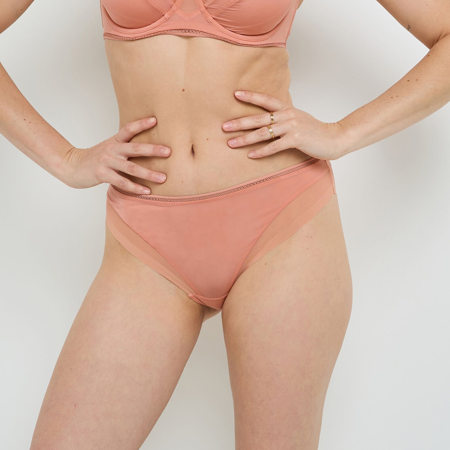 GINNY CULOTTE MICROFIBRE ROSE