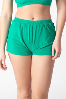 ECRIN SHORT VELOURS EPONGE VERT