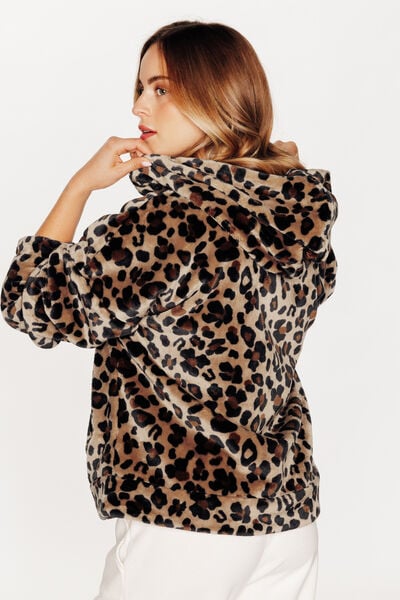 VESTE MULTICO MARRON
