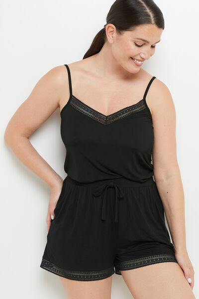 CAMILLE SHORT VISCOSE NOIR