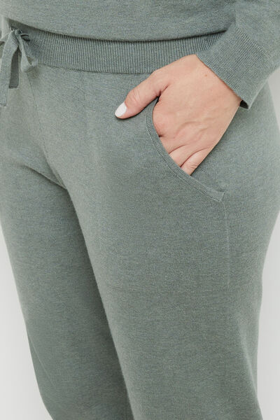CAFE JOGGER VISCOSE KAKI
