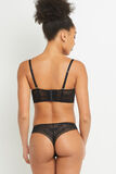 BEVERLY TANGA DENTELLE NOIR