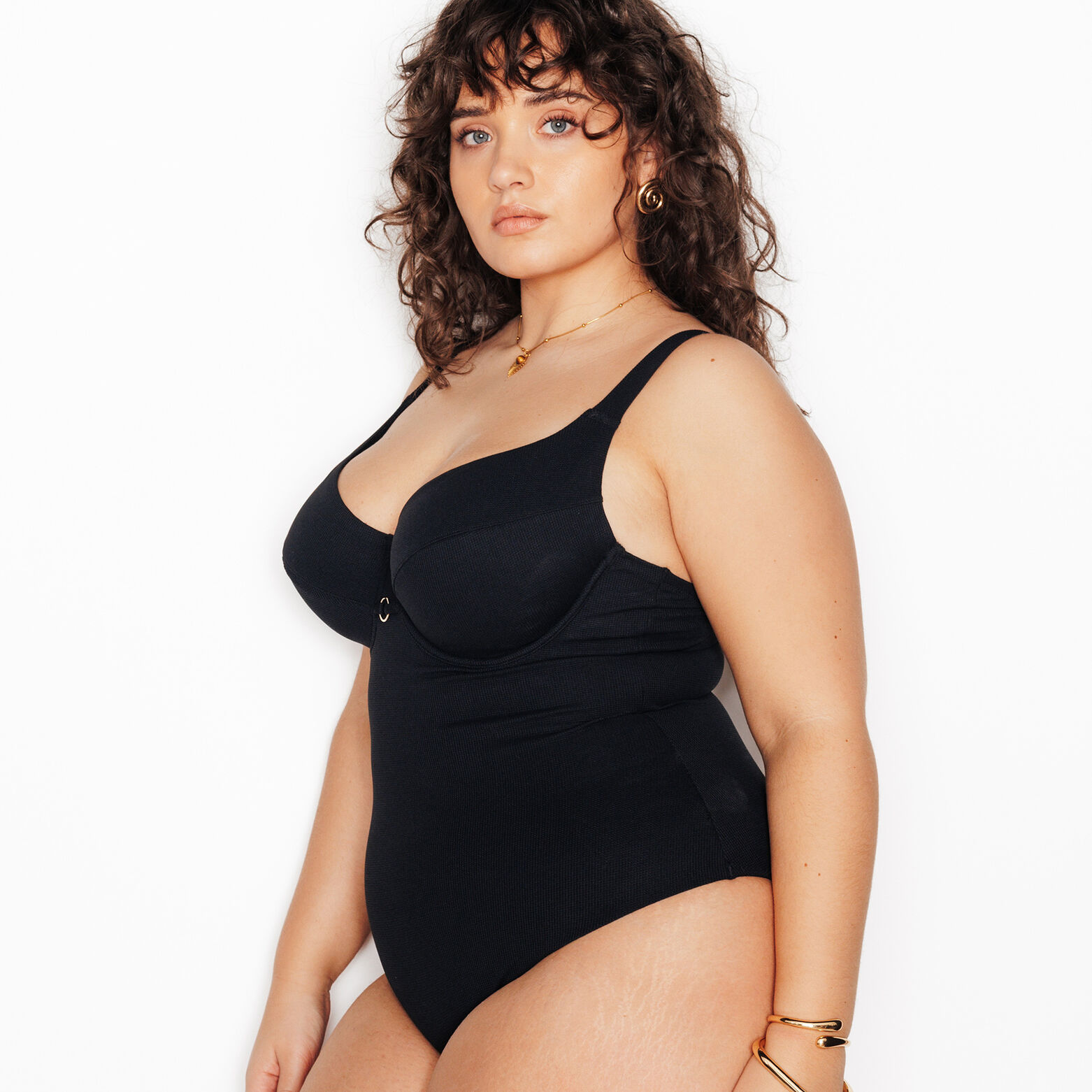 MALOU Maillot de bain 1 Pi&egrave;ce NOIR