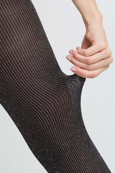 COLLANT FANTAISIE 40 DENIERS NOIR