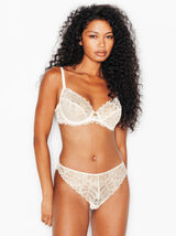 IVOA SOUTIEN-GORGE EMBOITANT DENTELLE BLANC