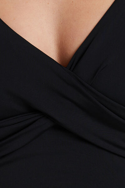 IVANA MAILLOT DE BAIN 1 PIECE EMBOITANT NOIR
