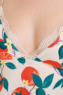 GIRLY TOP MULTICO ORANGE