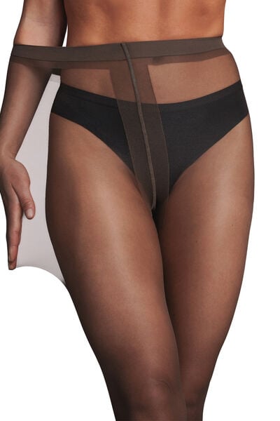 COLLANT EFFET 2NDE PEAU 15 DENIERS MARRON