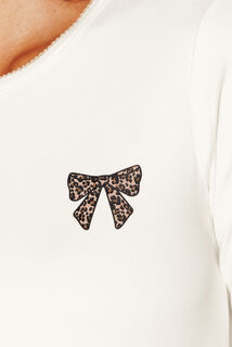 JOLISA TEE-SHIRT MANCHES LONGUES BLANC