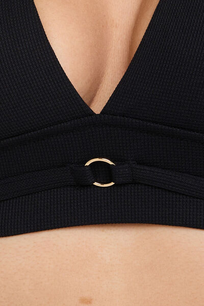 MALOU Maillot de bain Triangle NOIR