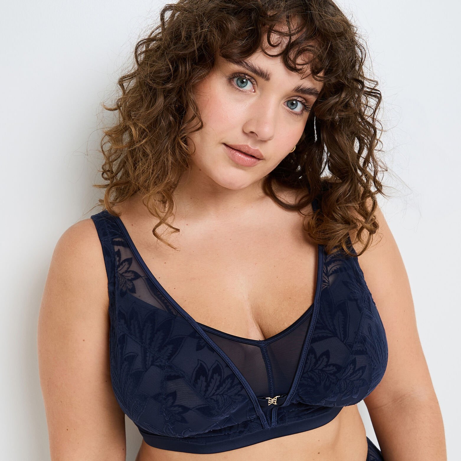 FANTINE SOUTIEN-GORGE SANS ARMATURES MARINE