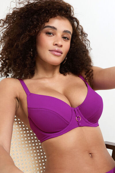 MALOU Maillot de bain Emboitant VIOLET