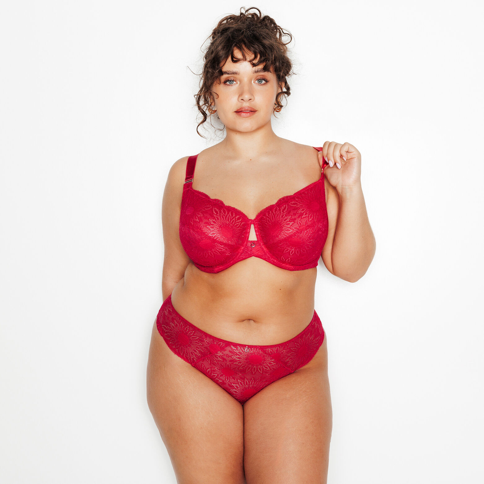 ISMA CULOTTE CONFORT DENTELLE ROSE