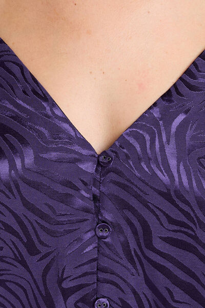 TOP SATIN VIOLET