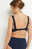 LOUISE MAILLOT DE BAIN AMPLIFORME COQUE MARINE
