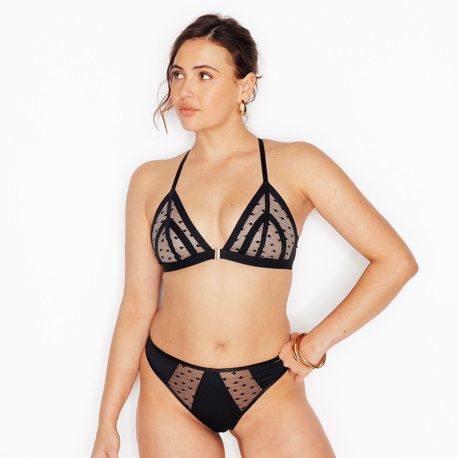 AMY SOUTIEN-GORGE SANS ARMATURE NOIR