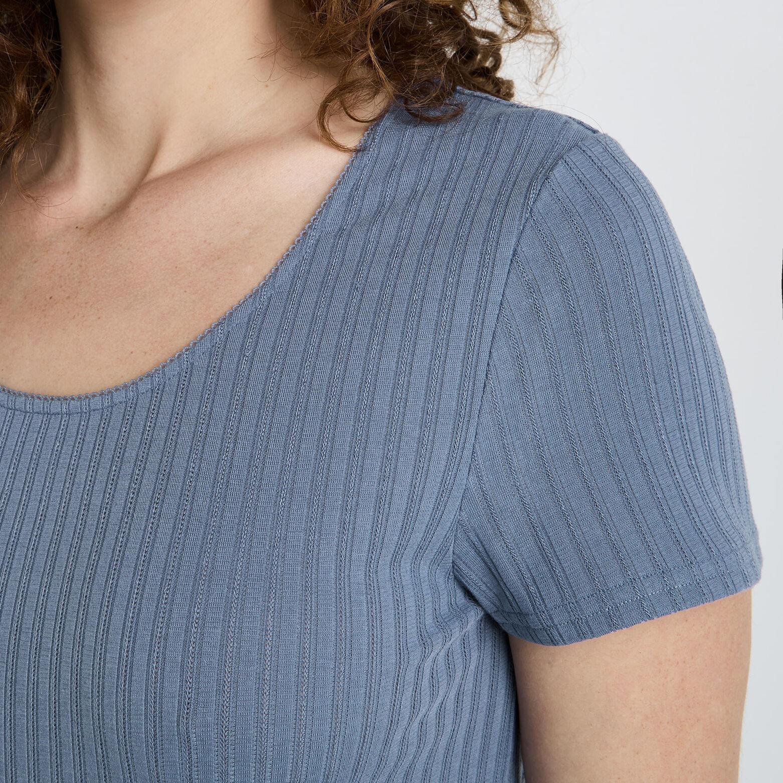 HABY Tee-shirt manches courtes BLEU