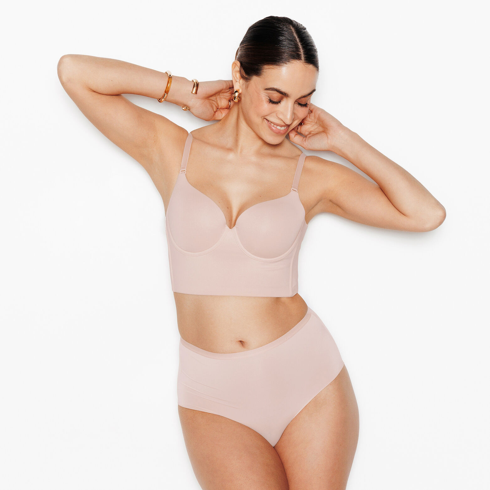 PERFECT SOUTIEN-GORGE AMPLI DOS NU MICROFIBRE NATUREL