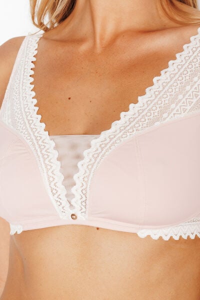 DOUCE SOUTIEN-GORGE SANS ARMATURES POUDRE