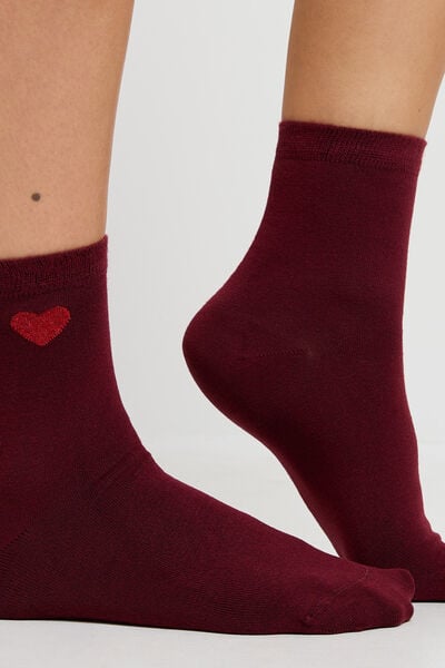 PAIRE DE CHAUSSETTES MULTICO ROUGE