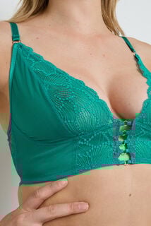 HELENE SOUTIEN-GORGE SANS ARMATURE VERT