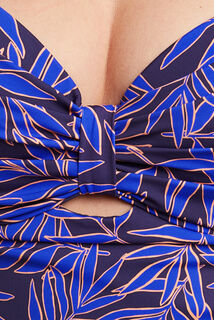 MOON MAILLOT DE BAIN TANKINI AMPLI  MULTICO BLEU