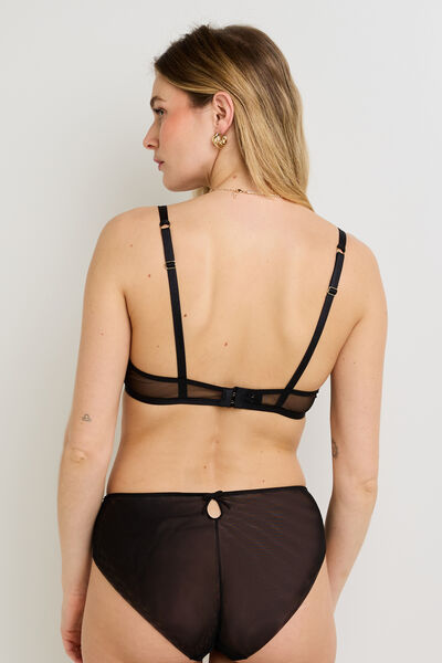 GALA SOUTIEN-GORGE PLUNGE MULTICO NOIR