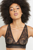 BISOU BRASSIERE DENTELLE MARRON