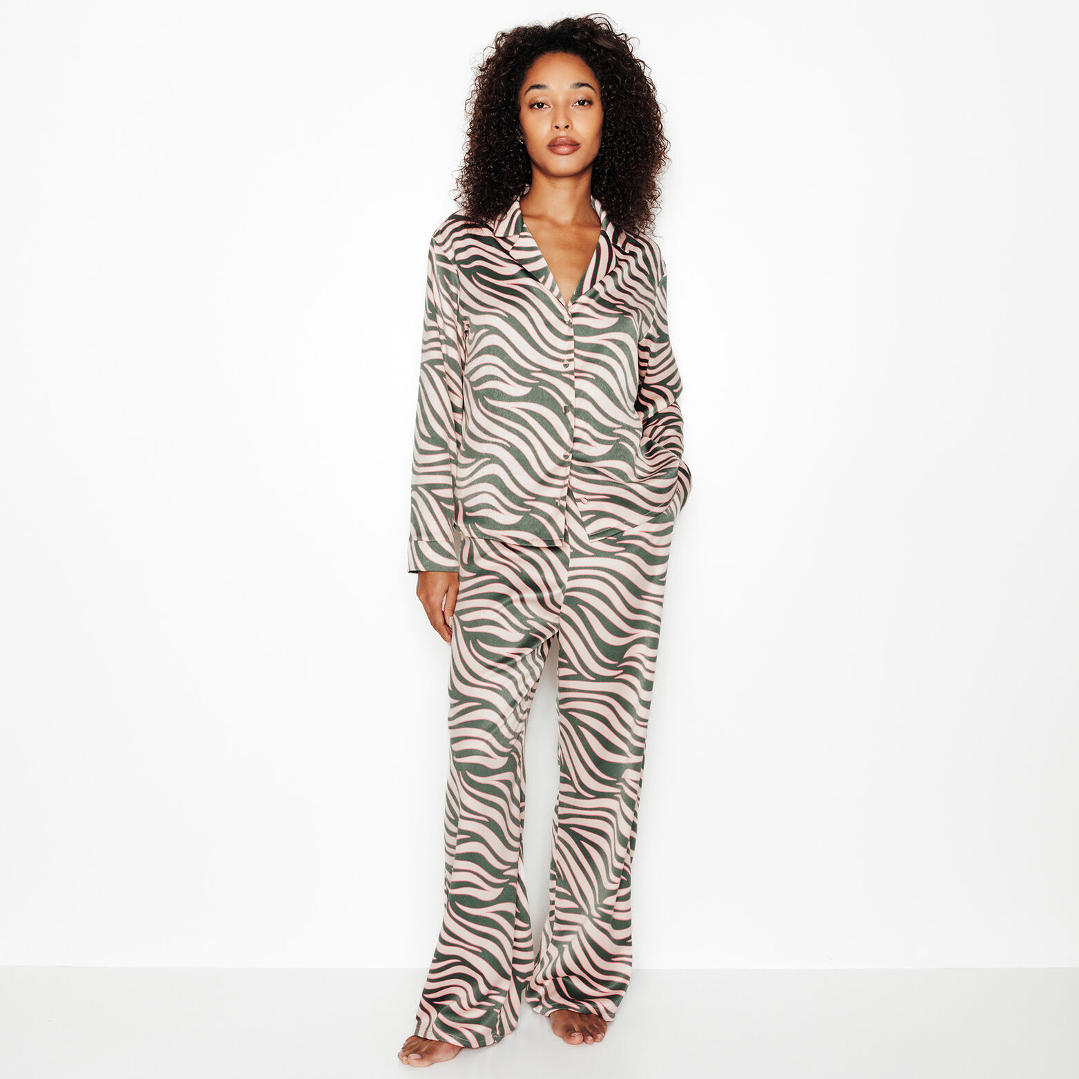 GRAMMY PANTALON DE PYJAMA KAKI