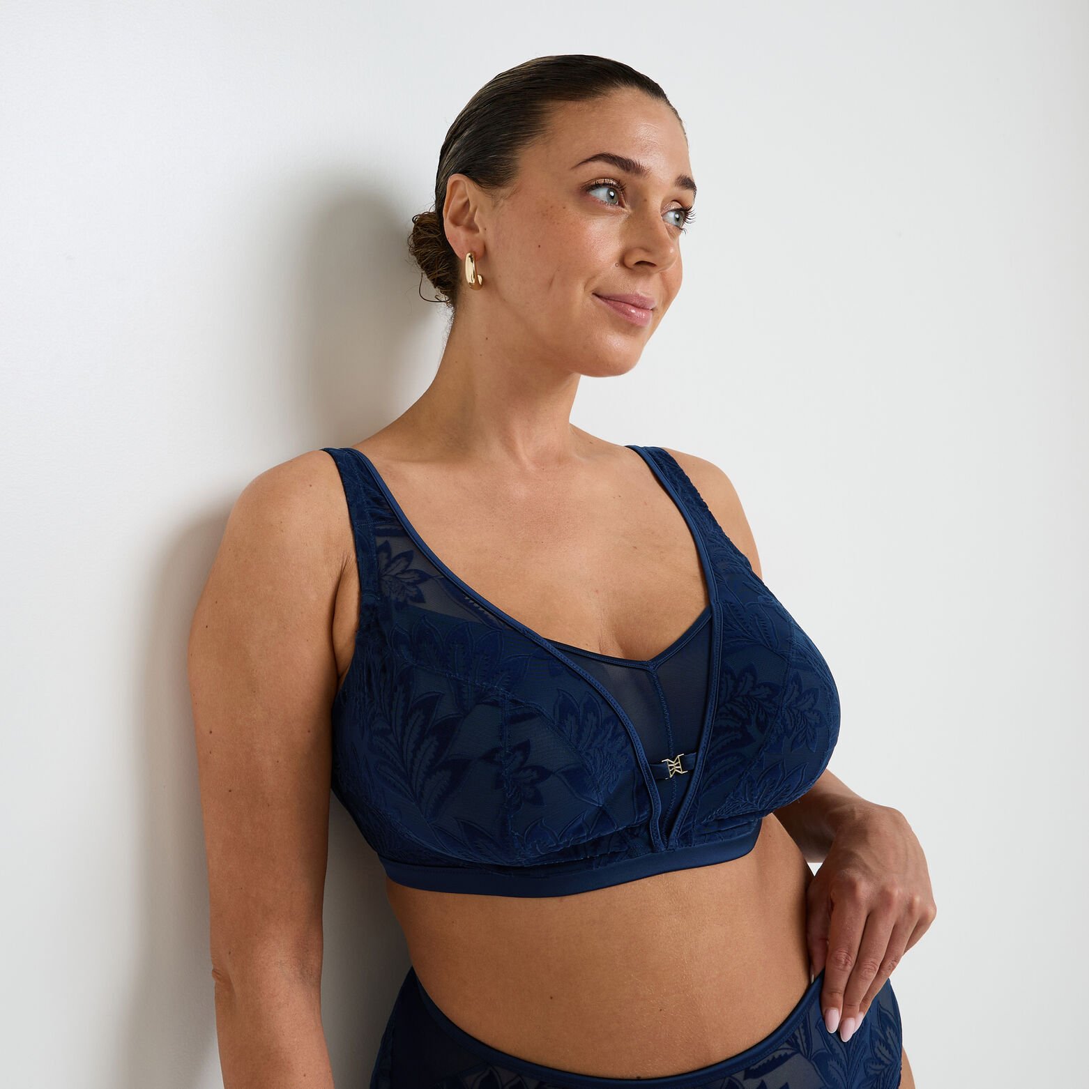 FANTINE SOUTIEN-GORGE SANS ARMATURES MARINE