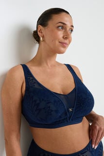 FANTINE SOUTIEN-GORGE SANS ARMATURES MARINE