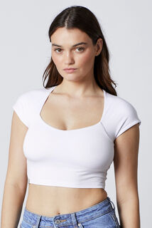 ILANA TEE-SHIRT COURT BLANC